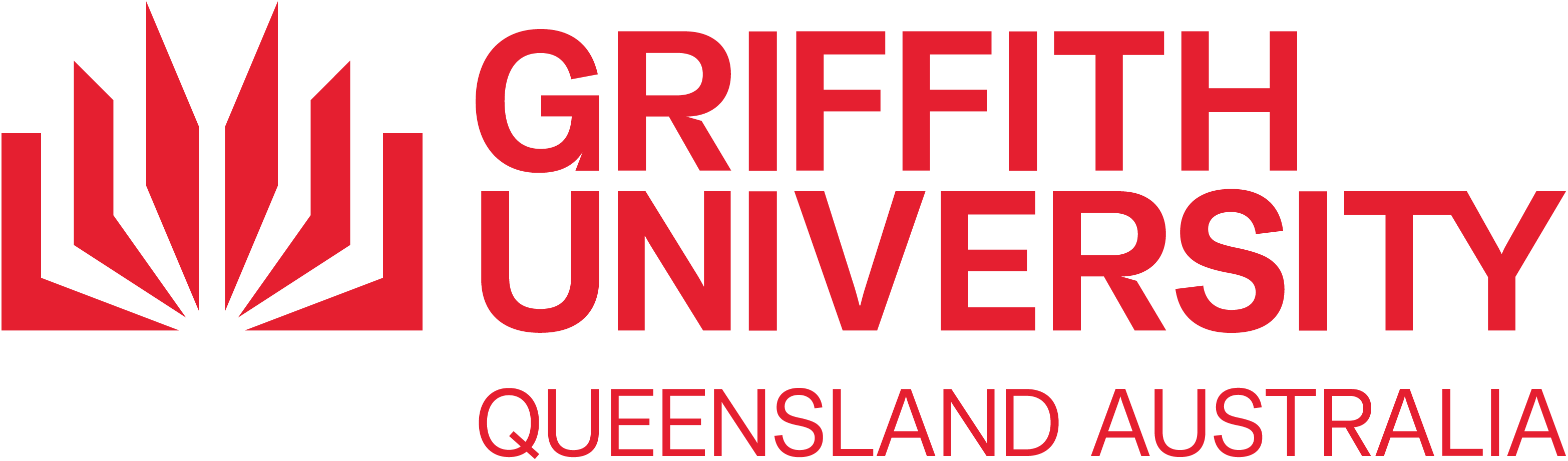 red griffith university logo