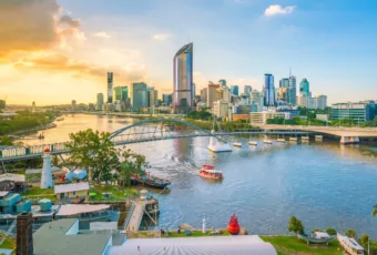 city of brisbane, brisbane river