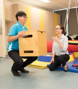 Bond University’s Master of Occupational Therapy students practicing